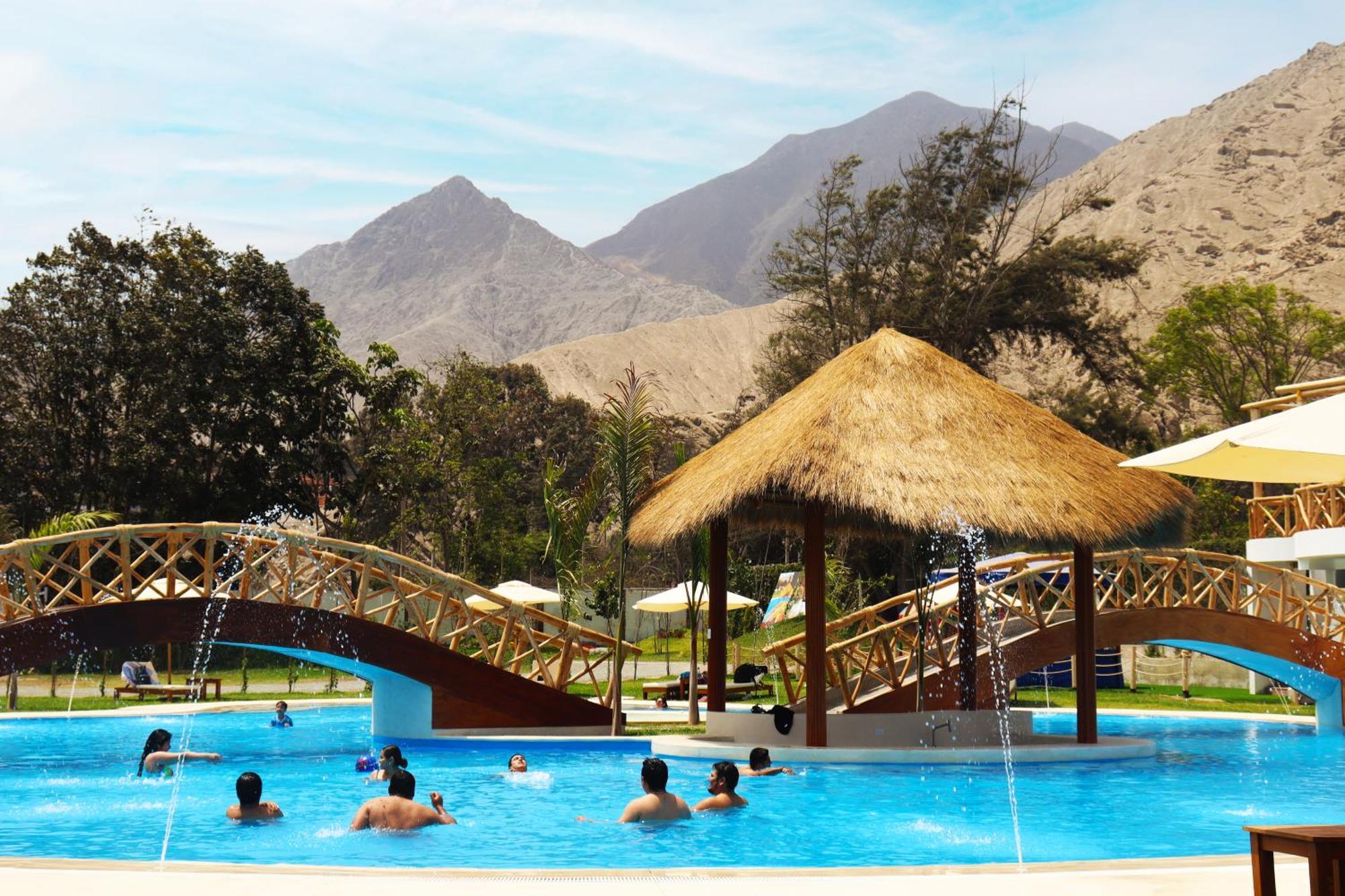 Los Andes - Restaurant & Bungalows シエネギージャ エクステリア 写真